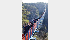 원주 소금산 출렁다리 개통