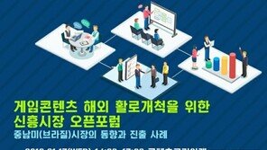 중남미와 브라질, 제4회 신흥 게임 시장 오픈포럼 개최