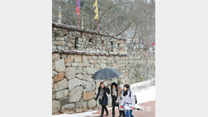 눈 덮인 고창읍성