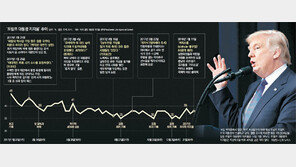 트럼프 93% 지지… 콘크리트 보수, 누구냐 넌!