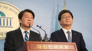 안철수 유승민 통합…“통합MB신당” 국민의당 반통합파, ‘맹공’