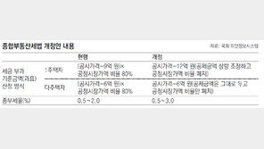 與일부의원 종부세 인상법안 발의… 기재부 “합의된 것 아니다”