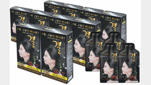 [스마트 컨슈머/대양라이프]냄새·자극없고 사용 간편 ‘3분 완성’ 샴푸식 염색약 인기