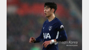 움츠린 손흥민…사우샘프턴전 ‘슈팅 0’…70분 뛰고 교체