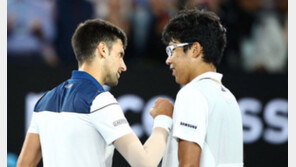 ‘첫 메이저 8강’ 정현 SNS “아직 안 끝난 거 아시죠? 미스터충 계속 가자”