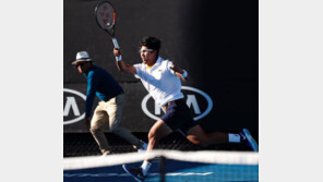 정현 8강 상대 샌드그렌에 ‘V ’ 기억…‘전설’ 페더러와 준결승 성사?