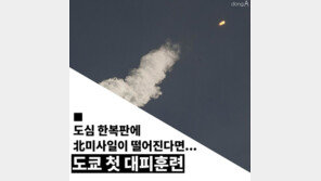 [카드뉴스]도심 한복판에 北미사일이 떨어진다면…도쿄서 첫 대피훈련