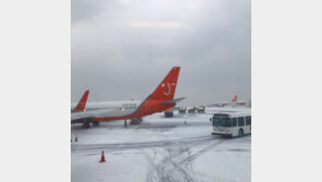 제주공항 윈드시어 특보…항공기 지연 운항 중
