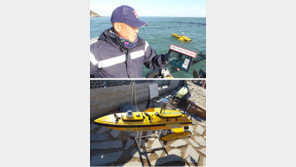 적조 감시-수온 측정… 수상드론이 양식장 관리