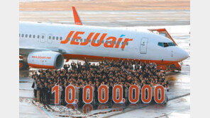 [2018한국소비자 평가 최고의 브랜드 대상]취항 11년만에 연간 탑승객 1000만 돌파 ‘날개’