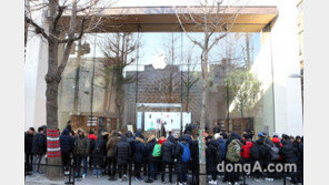 [동아포토]애플 스토어 국내 첫 오픈