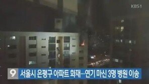 서울 은평구 아파트서 화재, 일가족 3명 사망…동파우려 소화전 잠궈놔?