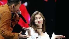 수지, 레드벨벳과 음원차트 ‘맞장’, “나도 레드벨벳 좋아해…기대된다”