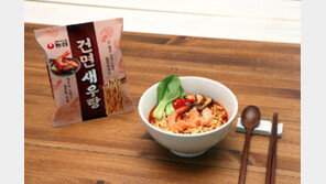 농심, 발효기술 적용 ‘건면새우탕’ 출시