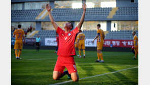 A매치 3연속골…월드컵 전사 예약한 김신욱 “죽기 직전까지 미친듯이 훈련”