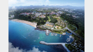 [화제의 분양현장]제주 바다-한라산 조망하는 프리미엄 리조트