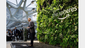 아마존, 자연과 사무실이 결합한 혁신적 공간 ‘스피어스’ 공개