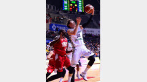 허리통증 겪는 두경민…DB 고공행진 브레이크 걸리나.