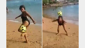 [영상]흔한 브라질 할머니의 축구실력  “다 이정도 하지 않아요?”