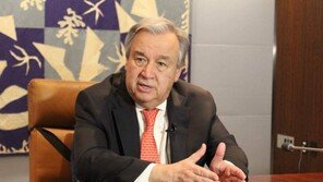 유엔 사무총장 “한반도에서 군사 해법은 매우 큰 비극의 서막 될 것”