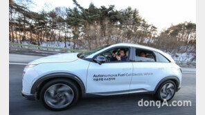 현대 수소전기차·G80, 서울-평창 190km 자율주행 성공