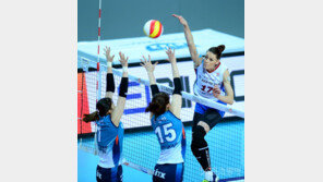 이바나의 어깨 테이프 자국은 도로공사 1위 비결이다