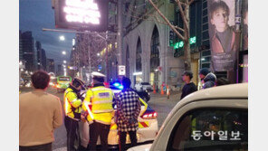 클럽앞 아침 음주단속 “또 면허취소”