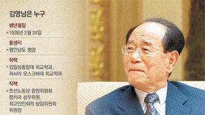 南 처음오는 90세 김영남… 실권 없어 메신저 역할 할 듯