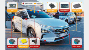 현대 넥쏘 자율주행차, 차선 변경부터 돌발상황 대처까지…똑똑하다!