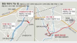 개회식 참석, 오후 5시까지 오세요