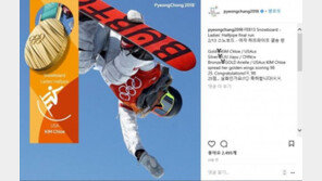 “98.25점 실화인가요!?”…평창 동계올림픽 SNS, 클로이 김 금메달 축하