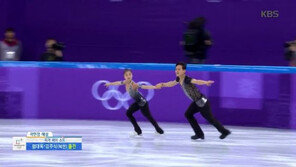 렴대옥-김주식, 페어 쇼트 69.40점…‘개인 최고점’