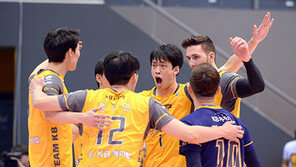 ‘멘탈 갑’ KB손해보험, 그 어려운 리벤지 해내다