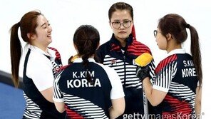 ‘컬링’ 김은정 “무표정? 경기 상황에 집중하니 표정 변화 없는 듯”
