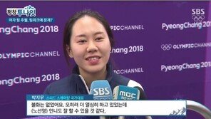 ‘팀워크 논란’ 여자 팀추월, 박지우 “불화 없었다…기록 단축 생각하다보니”