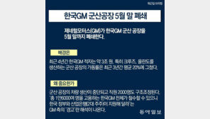 靑, “한국GM 공장 폐쇄 군산 ‘고용위기지역·산업위기대응 특별지역’ 지정”