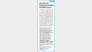 [알립니다]공공기관을 위한 사회책임 경영-내부통제 교육과정에 모십니다