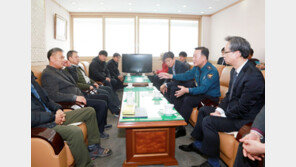 경북경찰청-전국농민회총연맹 간담회