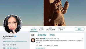 미국 유명 스타 ‘한 마디’에…스냅챗 시가 총액 1억 4000억 원 증발