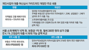 6억 원룸 건물주 대출액, 4억5000만→3억6571만원 줄어