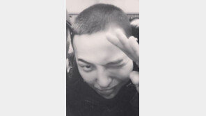 27일 입대 지드래곤, 짧아진 헤어스타일 공개…“반삭발을 해도 스웨그”