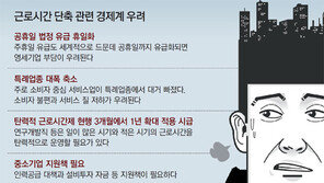 성수기-비수기 뚜렷한 업종 “탄력적 근로시간제 확대해야”