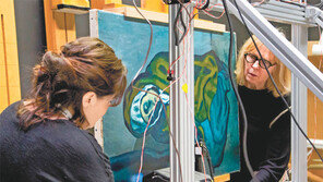 X선 영상, 피카소 그림 속 ‘비밀’ 꿰뚫다