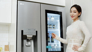양문형 냉장고도 이젠 ‘노크’하세요