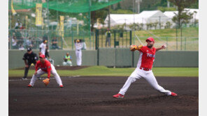 ‘선발 한 축’ 팻 딘 강습타구 직격, 가슴 쓸어내린 KIA