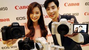 캐논, 4K영상 촬영이 가능한 미러리스 카메라 ‘EOS M50’