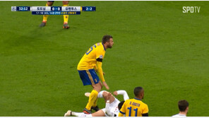 [토트넘-유벤투스] 손흥민 밟은 바르찰리에 비난 봇물…英언론 “역겨운 반칙”