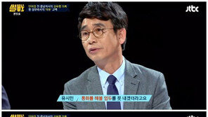 ‘썰전’ 유시민 “안희정에 전화 할 엄두 안나…법정 공방 치열하게 오래 갈 듯”