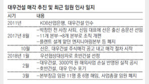 대우건설 본부장 절반 ‘물갈이’… 산은, 사업구조 재편 나선듯