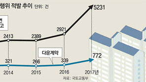 부동산 ‘꼼수 계약’ 1년새 2배로 급증